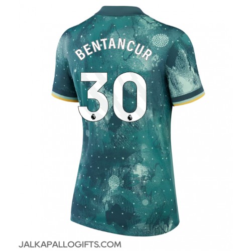 Tottenham Hotspur Rodrigo Bentancur #30 Kolmaspaita Naiset 2024-25 Lyhythihainen